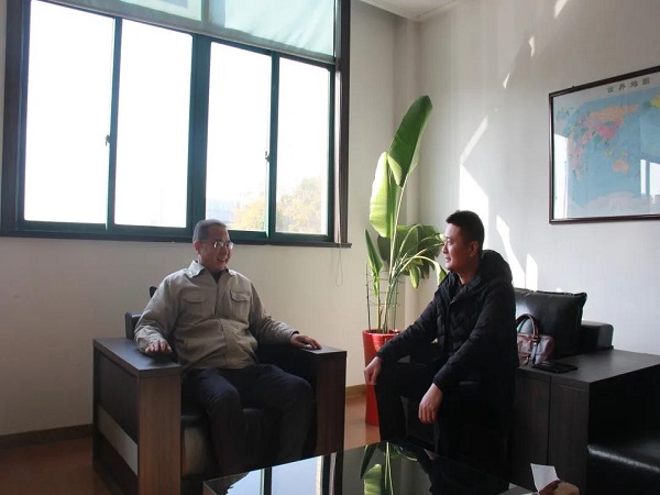 久杨焊接总经理接受常州市制造业公共服务平台深入访谈